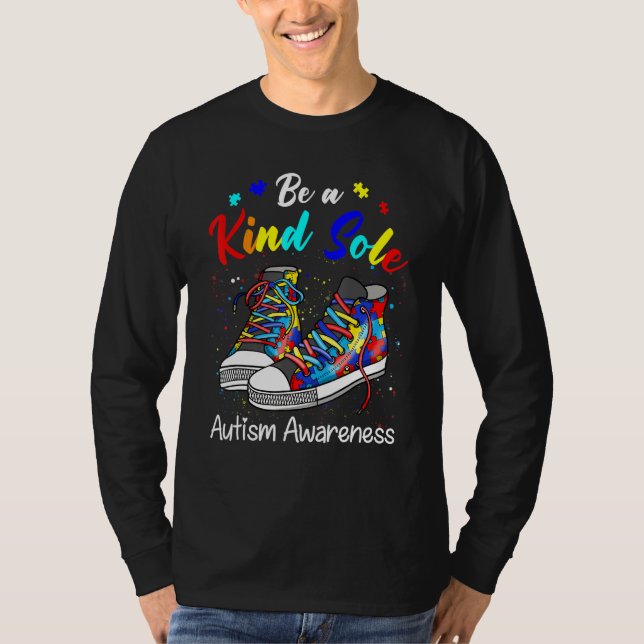 Var en slags ensamstående Autism Awareness Rainbow T Shirt (Framsida)