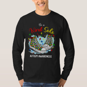 Var en slags ensamstående Autism Awareness Rainbow T Shirt