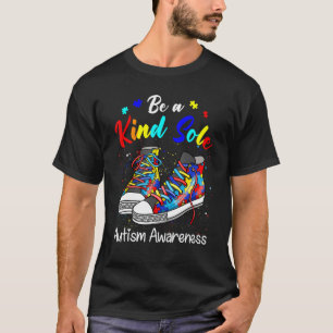 Var en slags ensamstående Autism Awareness Rainbow T Shirt
