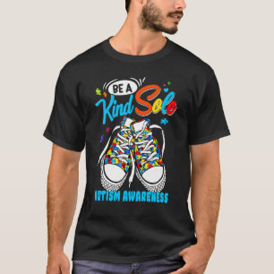 Var en slags ensamstående Autism Awareness Rainbow T Shirt