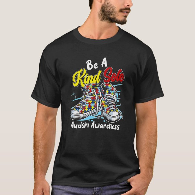Var en slags ensamstående Autism-medvetande om att T Shirt (Framsida)
