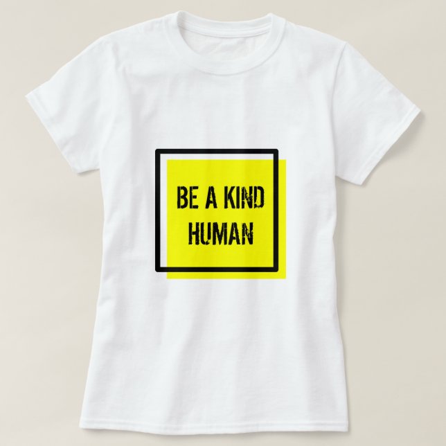 Var en slags människa, T-Shirt (Design framsida)