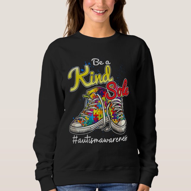 Var en slags "Sole Kindness Autism Awareness" 2022 T Shirt (Framsida)