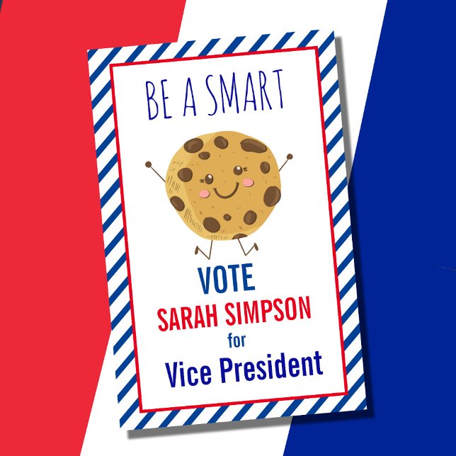 Var en smart cookie: Rösta valet Poster (Skapare uppladdad)