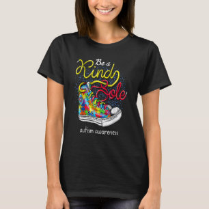 Var En Snäll Ensam Autism Medvetenhet Pussel Skor T Shirt