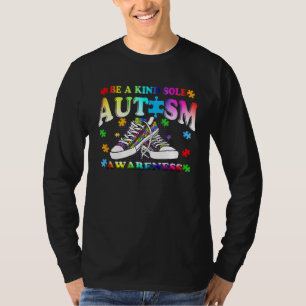 Var En Snäll Ensamhet Autism Medvetenhet Pussel Sk T Shirt