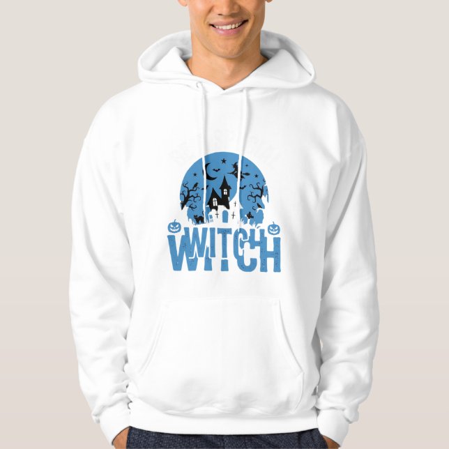 Var En Speciell Häxa Halloween-design_1 Hoodie (Framsida)