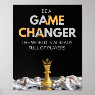 Var en spelväxlare. Världen är redan fullt Poster
