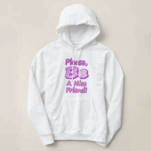 "Var en trevlig vän!" Cute Design. Köp nu T Shirt