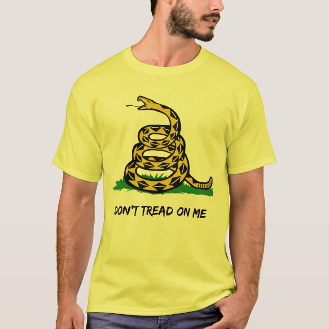 Var en verklig frihetsivrare gå inte på mig t shirt (Framsida)