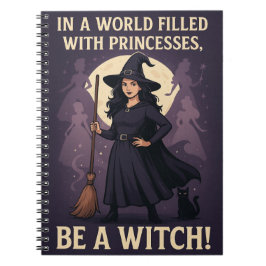 Var en Witch Spiral-fotodator Anteckningsbok