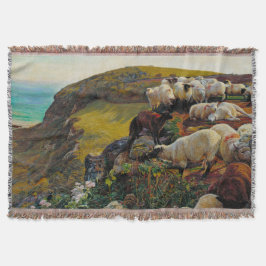 Vår engelska Kusten eller Strayed Sheep William Ho Filt