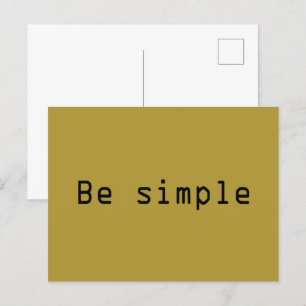 Var enkel helg vykort