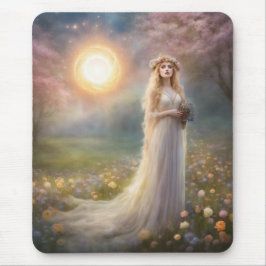 Vår Equinox Meadow Maiden Gown Fantasy Musmatta