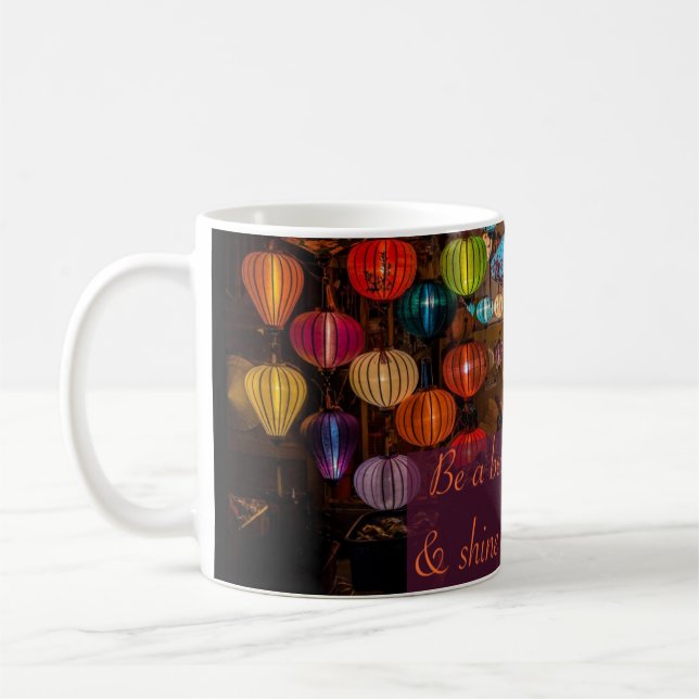 Var ett vackert ljus 11 oz mugg (Vänster)