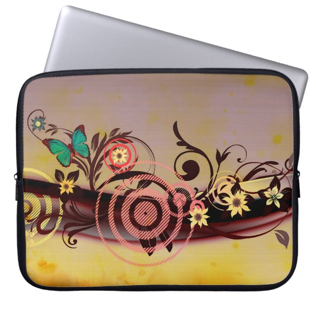 Vår explosion bärbar datorsleeve laptop sleeve (Framsidan)