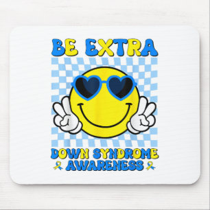 Var Extra Smile Ansikte Down Syndrome Awareness Ki Musmatta