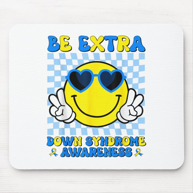 Var Extra Smile Ansikte Down Syndrome Awareness Ki Musmatta (Framsidan)