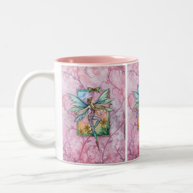 Vår Fågel Kaffe Mugg av Molly Harrison (Vänster)
