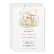 Vår fågelvatten kan babydusch