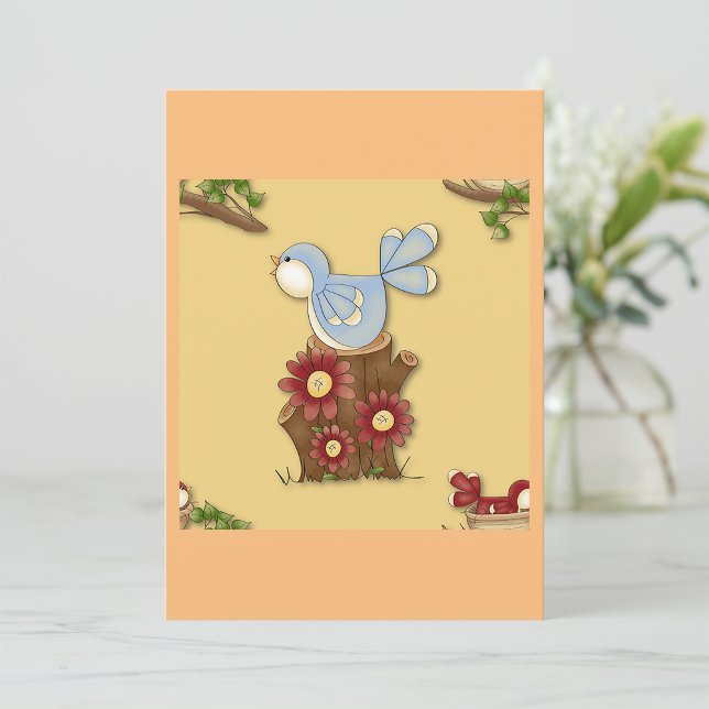 Vår fåglar inbjudningar (Skapare uppladdad)