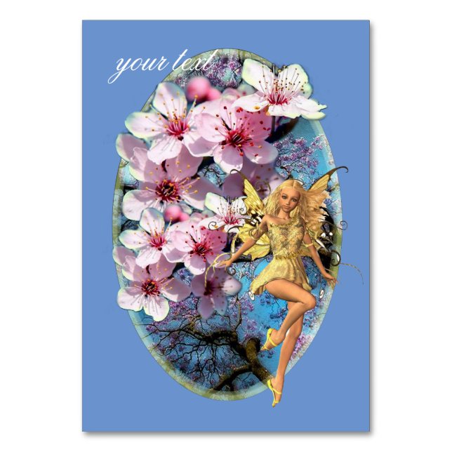 Vår fairy bordsnummer (Framsidan)