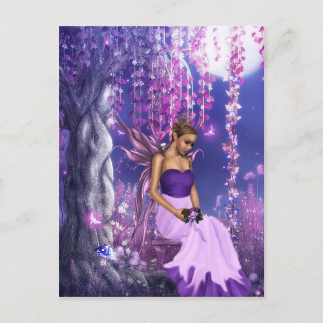 Vår Fairy Bride Vykort (Framsida)