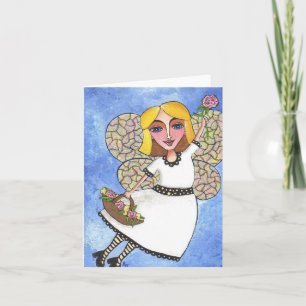 Vår Fairy - notecard Kort