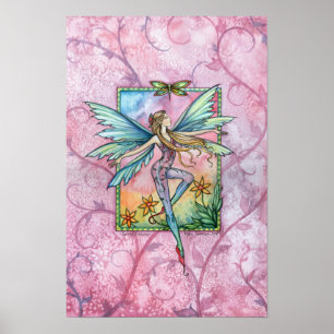 Vår Fairy Poster Print by Molly Harrison