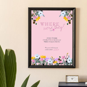 Var fanns de WildBloms Gräsmatta Rosa Möhippa? Poster