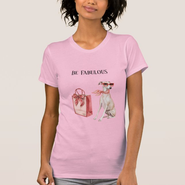 Var Fantastisk Hundväska T Shirt (Framsida)