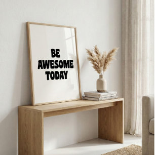 Var fantastisk Inspirerande Uppmuntrande Mening Vi Poster