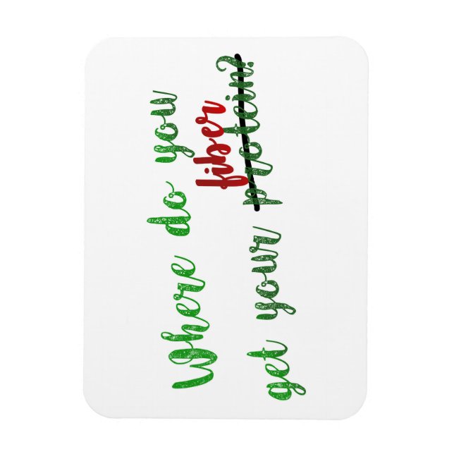 Var får du din proteinfiber vegan magnet? magnet (Vertikal)