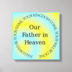 VÅR FAR I HEAVEN CANVASTRYCK