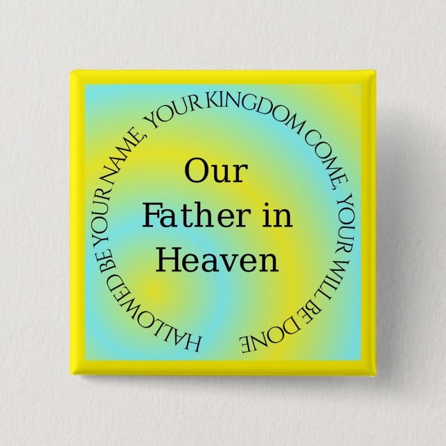 VÅR FAR I HEAVEN KNAPP (Framsida)