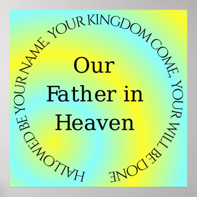 VÅR FAR I HEAVEN POSTER (Framsidan)
