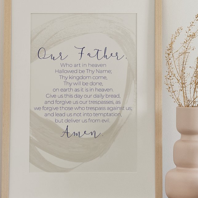 Vår Far, Lord's Prayer Wall konst Poster (Skapare uppladdad)