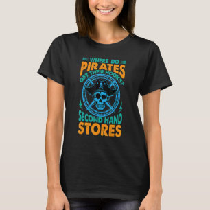 Var får Pirater Krok Pappa skämt 3 T Shirt