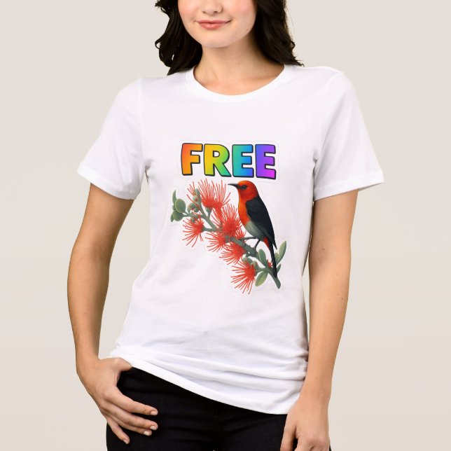 Vår färg vibres t shirt (Framsida)