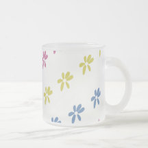 Vår Färgfläckig Rosa blå Gult