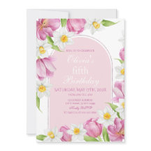 Vår färglöst blomma Barns födelsedag