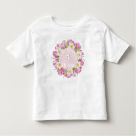 Vår färglöst blomma Barns födelsedag T Shirt
