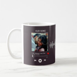 Vår favorit Sång - Anpassningsbar Photo Kaffemugg