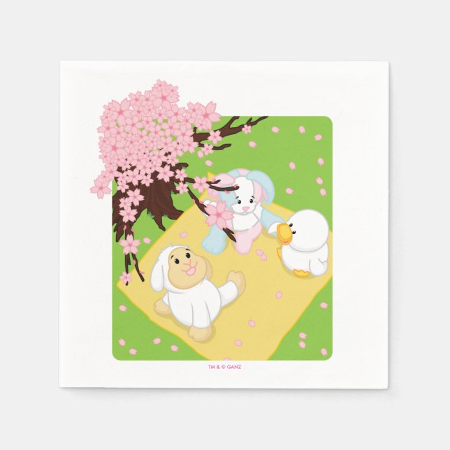 Vår Firande Picnic Pappersservett (Framsidan)