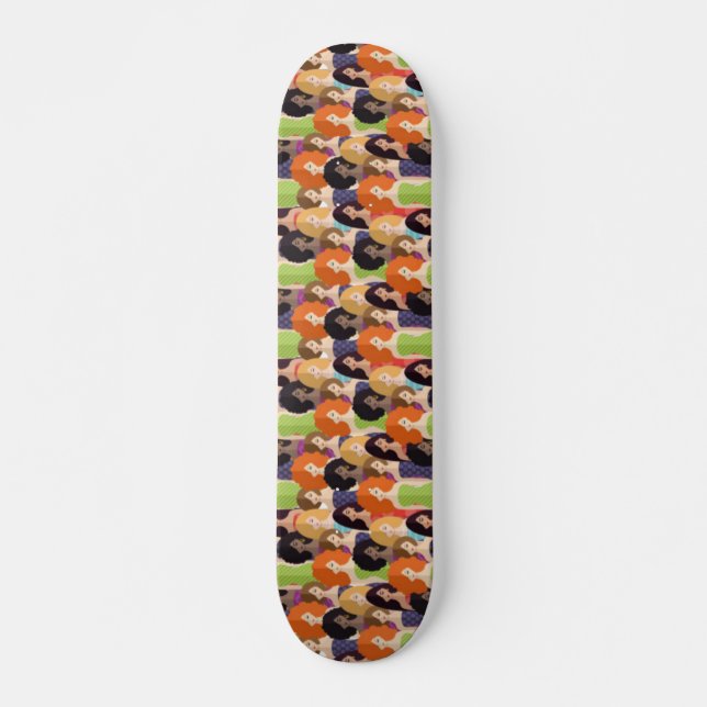 Vår flickor mini skateboard bräda 18,5 cm (Framsida)