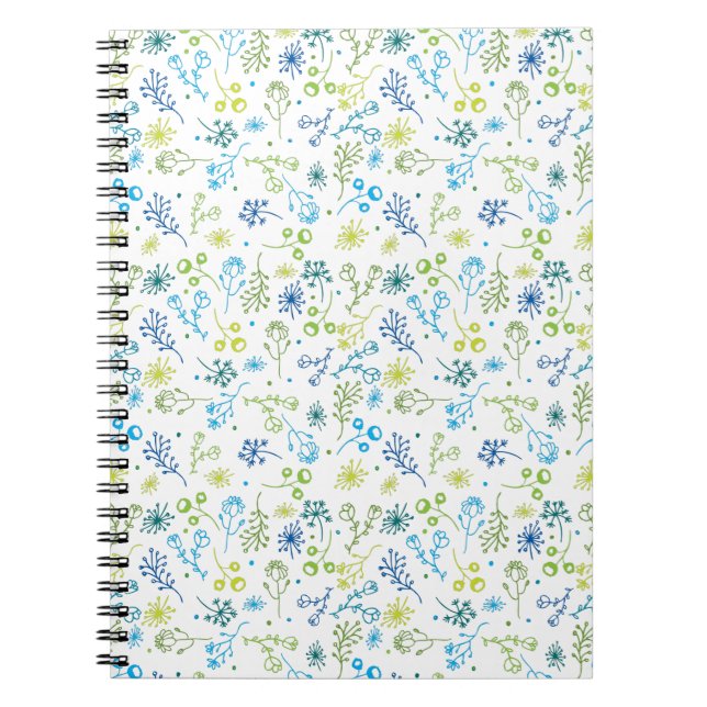 Vår Fling Blommigt Anteckningsbok (Framsidan)