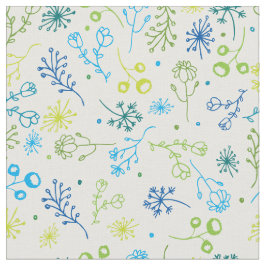 Vår Fling Blommigt Tyg