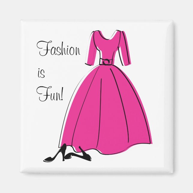 Vår Fling Mode Magnet (Framsidan)