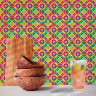 Vår Fling Moroccan Mosaic Mönster Kakelplatta
