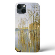 Vår Flood av Isaac Levitan